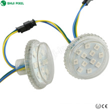 24VDC 12LEDs programmierbares 50mm UCS1903 rgb ws2811 führte Pixelpunktlicht